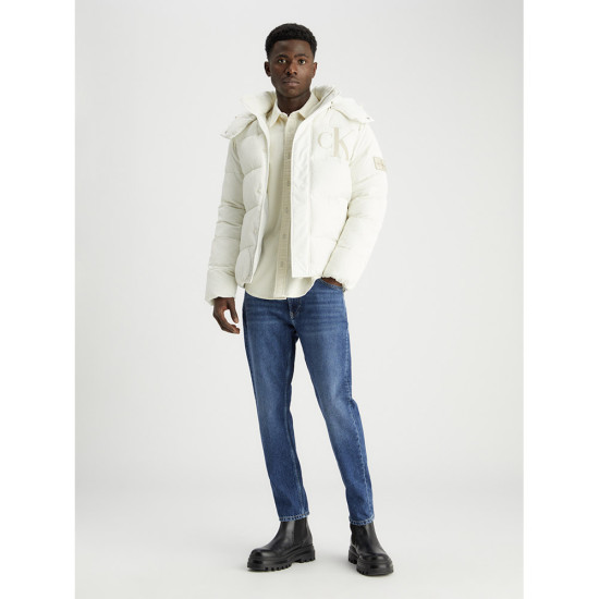 Calvin Klein Ανδρικό μπουφάν Crinkle Nylon Hooded Puffer Jacket